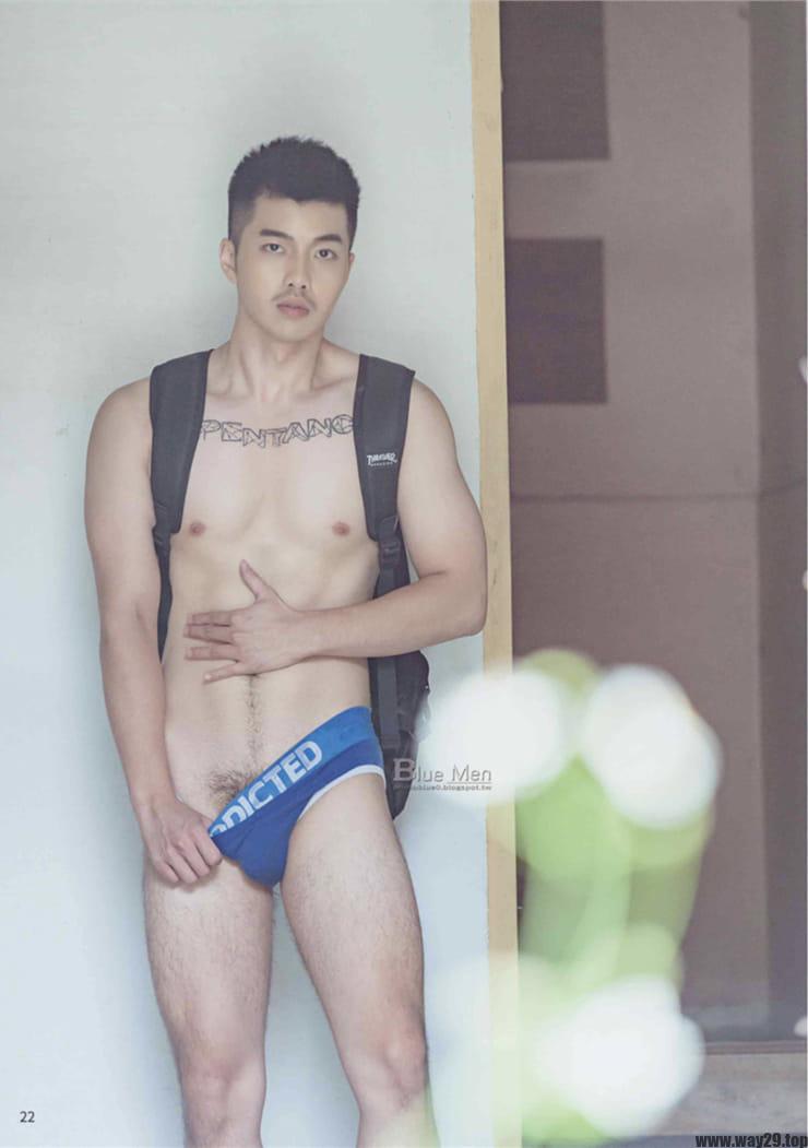 【含视频】蓝男色193 Benny 男模写真